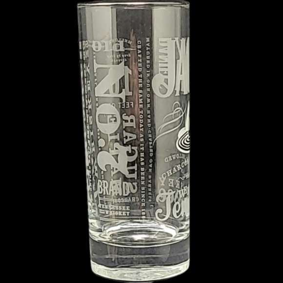 JACK DANIELS ETCHED OLD NO.7 BRAND TENNESSEE WHISKEY HIGHBALL GLASS SILV… - Picture 4 of 10